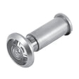 Defender Security U 10348 Door Viewer, 200 deg Viewing, 1-3/8 to 2-1/8 in Thick Door, Brass, Satin Nickel