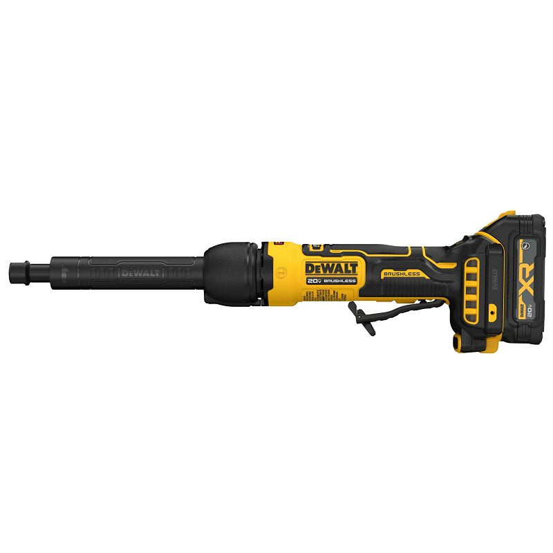 DEWALT ATOMIC Series DCG420XGE2 Extended Die Grinder Kit, Battery Included, 20 V, 1.7 Ah, 24,500 rpm Speed