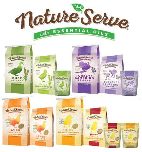 NatureServe 290005 Chick Starter Grower, Crumble, 40 lb