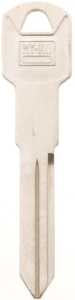 Hy-Ko 11010B86 Key Blank, Brass, Nickel, B86 Key Number, Pack of 10