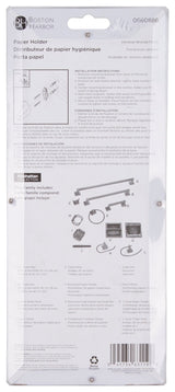 Boston Harbor 756-35-07 Paper Holder, Aluminum/Zinc, Venetian Bronze, Wall Mounting