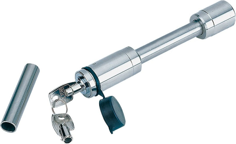 Reese Towpower 7005600 Receiver Lock, 5/8 in Dia Shackle, Class: I, II, III, IV, Steel, Chrome