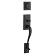 Kwikset Signature Series 800HE LIP 514 SMT Exterior Handleset with Deadbolt, Knob, 17-7/16 in H