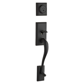 Kwikset Signature Series 800HE LIP 514 SMT Exterior Handleset with Deadbolt, Knob, 17-7/16 in H