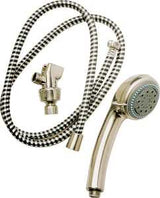 Plumb Pak PP828-52 Handheld Showerhead, 2 gpm, 5-Spray Function, Polished Chrome