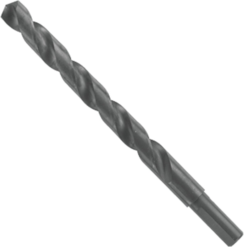 Bosch BL2155 Jobber Length Drill Bit, 7/16 in Dia, 5-1/2 in OAL, Fractional, Helix Flute, 3/8 in Dia Shank