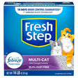 Fresh Step Multi-Cat 2049 Cat Litter, Granules/Speckles, 14 lb, Pack of 3