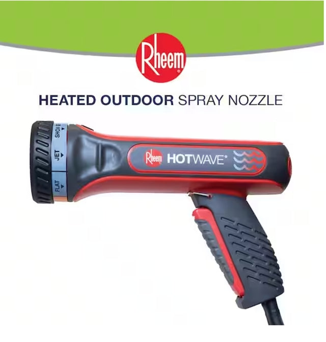 Rheem HotWave HTW018120 Multi-Purpose Hose Sprayer, 5/8 in, Plug-In, Plastic