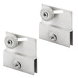 Prime-Line M 6054 Top Bracket, Sliding, Aluminum, Chrome-Plated, For: Frameless Shower Doors