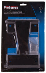 ProSource HTH-B08-C2PS T-Hinge, Steel, Black, Fixed Pin, 180 deg Range of Motion, 120 (Pair) lb