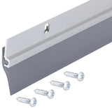 M-D 05090 Door Sweep, 36 in L, 1/4 in W, Aluminum Flange