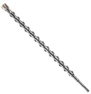 Bosch Bulldog HCFC2267 Hammer Drill Bit, 1 in Dia, 18 in OAL, Variable Flute, 4-Flute, SDS-Plus Shank