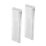 Prime-Line M 6102 Medicine Cabinet Pull, 3-1/4 in L Handle, Acrylic