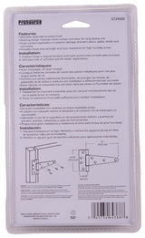 ProSource HTH-S06-C1PS T-Hinge, Stainless Steel, Brushed Stainless Steel, Fixed Pin, 180 deg Range of Motion