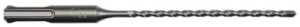 Irwin 322002 Hammer Drill Bit, 5/32 in Dia, 6 in OAL, Twist Flute, 1-Flute, 2 in Dia Shank, SDS Plus Shank