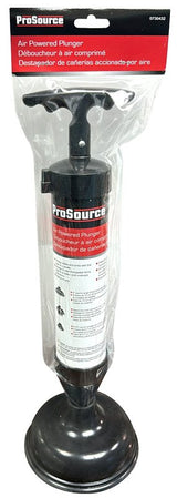 ProSource L-105D Air Powered Plunger, 19 in OAL, 6 & 2-5/8 in Cup
