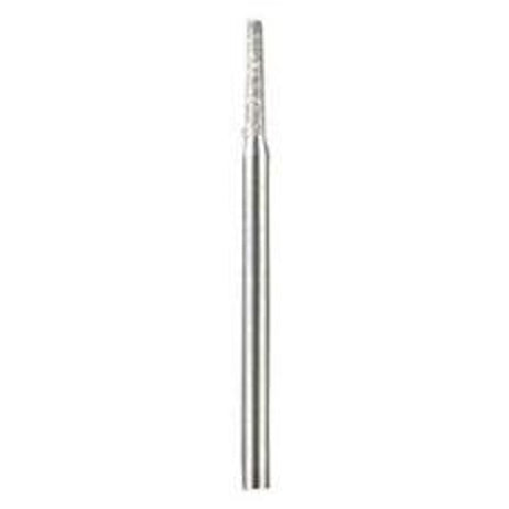 Dremel 7134 Diamond Wheel Point, 5/64 in Dia, 1-1/2 in L, 1/8 in Dia Shank, Metal