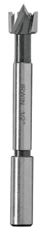 Irwin 1966897/42910 Forstner Bit, 5/8 in Dia, 3-1/2 in OAL, 3/8 in Dia Shank, Reduced Shank