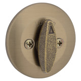 Kwikset 660 5 RCAL RCS Deadbolt, Different Key, Steel, Antique Brass, 2-3/8, 2-3/4 in Backset, KW1, K3, SMT Keyway