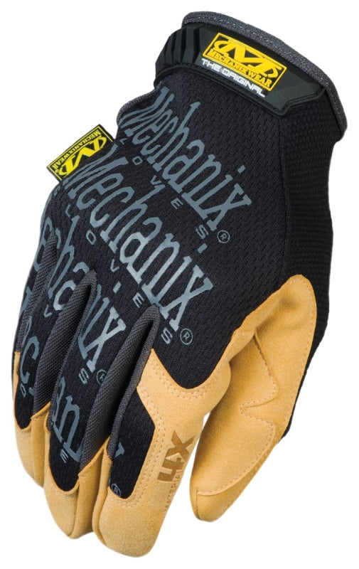 Mechanix Wear MG4X-75-010 Work Gloves, Men's, L, 10 in L, Straight Thumb, Hook and Loop Cuff, Synthetic Leather