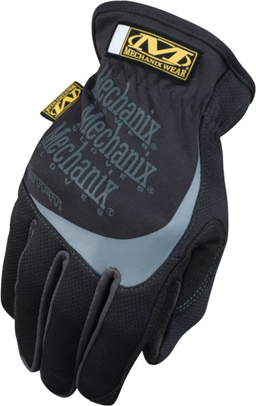 Mechanix Wear FastFit Series MFF-05-009 Work Gloves, Men's, M, 9 in L, Reinforced Thumb, Elastic Cuff, Synthetic Leather