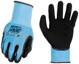 Mechanix Wear CoolMax SpeedKnit Series S1CB-03-540 Work Gloves, Men's, L, XL, Latex Coating, Blue