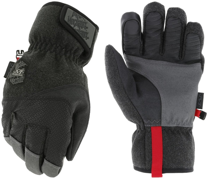 Mechanix Wear ColdWork WindShell Series CWKWS-58-010 Winter Gloves, Men's, L, 13-5/32 in L, Saddle Thumb, Fleece