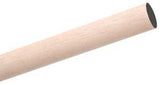 Waddell 6702UB Dowel Rod, 1/8 in Dia, 48 in L, Birchwood, Pack of 25