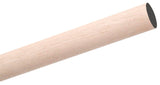Waddell 6702UB Dowel Rod, 1/8 in Dia, 48 in L, Birchwood, Pack of 25