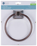 Boston Harbor 3660-35-07-SOU Towel Ring, 5-7/8 in Dia Ring, Wall