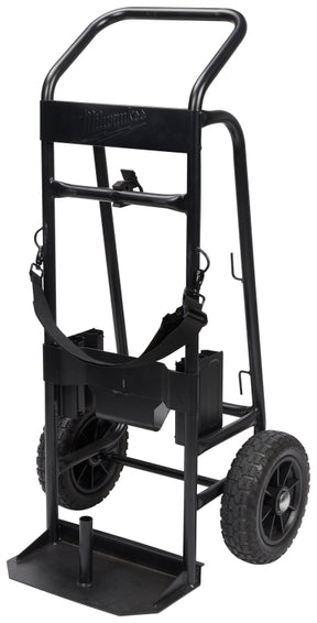 Milwaukee 3600 Breaker Cart, 200 lb, 19.37 in L Platform, 21.65 in W Platform, 2-Wheel, Run Flat Tires Wheel, Steel