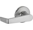 Kwikset Signature Series 788KNL 26D Half Inactive Dummy Lever, Pushbutton Lock, Satin Chrome, Zinc, Residential, 2 Grade