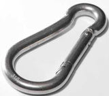 Baron 2450S-5/16 Spring Snap, 280 lb Working Load, Stainless Steel