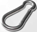 Baron 2450S-3/8 Spring Snap, 1/2 in Snap Opening, 4 in L Dimensions, 400 lb Working Load, Stainless Steel