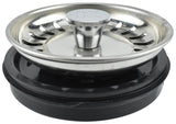 Plumb Pak K5462PC Garbage Disposal Strainer/Stopper, Steel, Chrome-Plated