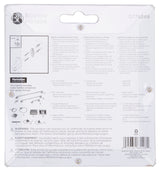 Boston Harbor 3653-07 Double Robe Hook, 2-Hook, Zinc, Brushed Nickel, Wall