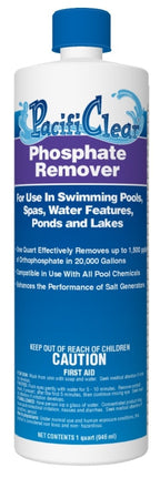PacifiClear F059001012PC Phosphate Remover, 1 qt Bottle, Liquid