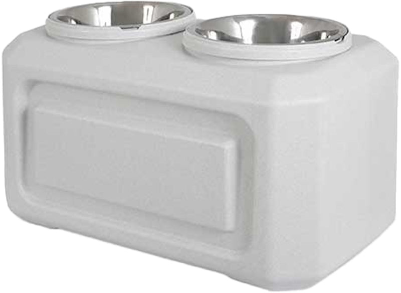 Petmate 43551 Storage Dog Feeder, Mocha, 25-1/2 in L, 14 in W, 14-1/2 in H