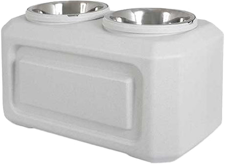 Petmate 43551 Storage Dog Feeder, Mocha, 25-1/2 in L, 14 in W, 14-1/2 in H