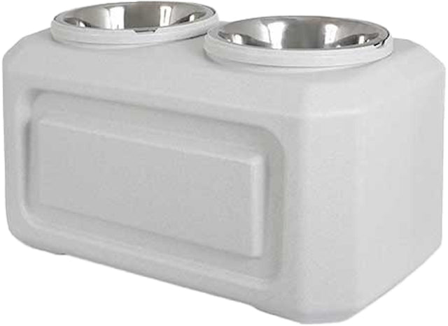 Petmate 43551 Storage Dog Feeder, Mocha, 25-1/2 in L, 14 in W, 14-1/2 in H