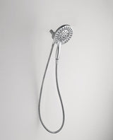 Peerless 76955C 2-in-1 Combo Shower Head, 1.75 gpm, 4-Spray Function, Chrome, 60 in L Hose, 5-15/16 in Dia