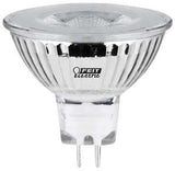 Feit Electric BPBAB/950CA LED Bulb, Track/Recessed, MR16 Lamp, 20 W Equivalent, GU5.3 Lamp Base, Dimmable, Frosted, Pack of 6