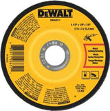 DEWALT DWA4511 Grinding Wheel, 4-1/2 in Dia, 1/8 in Thick, 7/8 in Arbor, 24 Grit, Very Coarse, Aluminum Oxide Abrasive