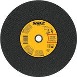 DEWALT DWA8011 Cutting Wheel, 14 in Dia, 7/65 in Thick, 1 in Arbor, Aluminum Oxide Abrasive