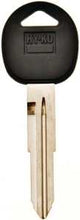 Hy-Ko 12005HY12 Automotive Key Blank, Brass/Plastic, Nickel, For: Hyundai Vehicle Locks, Pack of 5