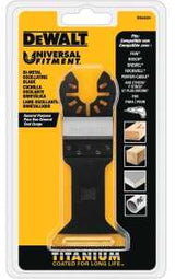 DEWALT DWA4204 Oscillating Blade, 1-3/4 in, Titanium