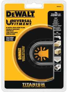 DEWALT DWA4213 Oscillating Blade, 4 in, Titanium