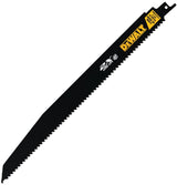 DEWALT DWA41612 Reciprocating Saw Blade, 1 in W, 12 in L, 6 TPI