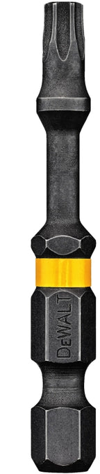 DEWALT DWA2TX25IRB Insert Bit, T25 Drive, Torx Drive, 1/4 in Shank, Hex Shank, 2 in L, Steel, Pack of 50
