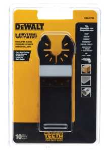 DEWALT DWA4270B Cutting Blade, 1-1/4 in, HCS, 10/PK